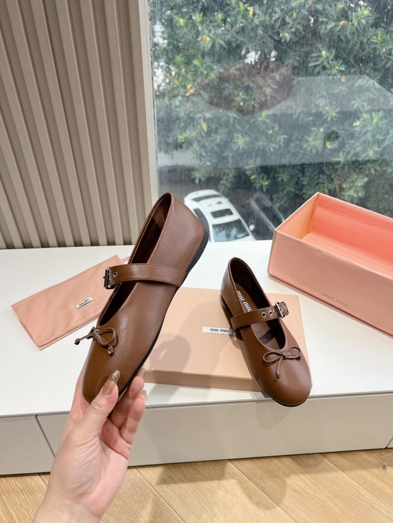 Miu Miu flat shoes